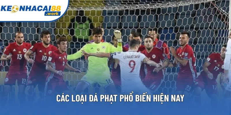 Các loại đá phạt phổ biến hiện nay
