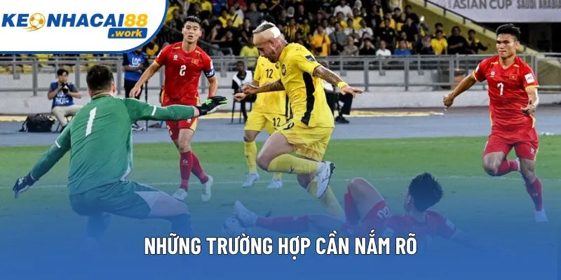 Những trường hợp cần nắm rõ Những trường hợp cần nắm rõ